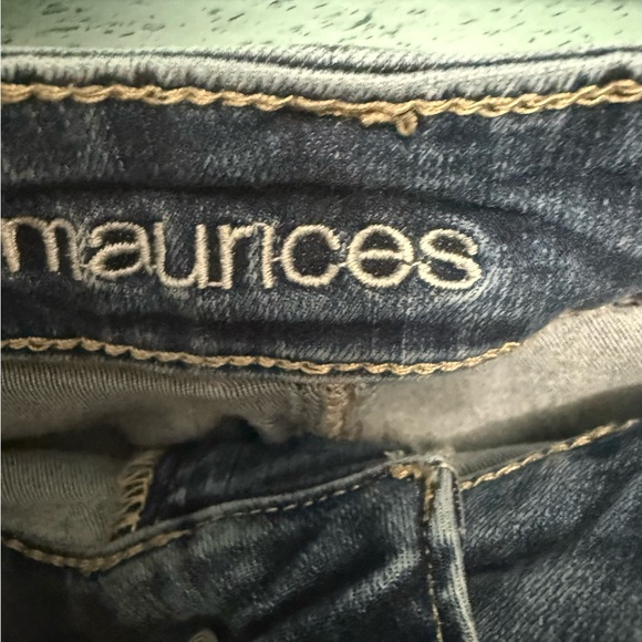 Maurice Classic Blue Women's Jeans- skinny- LG EUC- - Picture 3 of 5